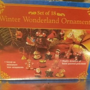 Mini "Winter Wonderland" ornaments